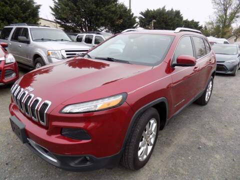2015 Jeep Cherokee for sale at PERUVIAN MOTORS SALES in Warrenton VA