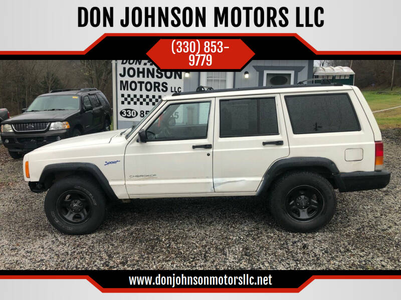 1998 Jeep Cherokee for sale at DON JOHNSON MOTORS LLC in Lisbon OH