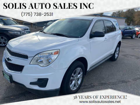 2012 Chevrolet Equinox for sale at SOLIS AUTO SALES INC in Elko NV