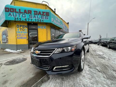 2016 Chevrolet Impala for sale at Dollar Daze Auto Sales Inc in Detroit MI