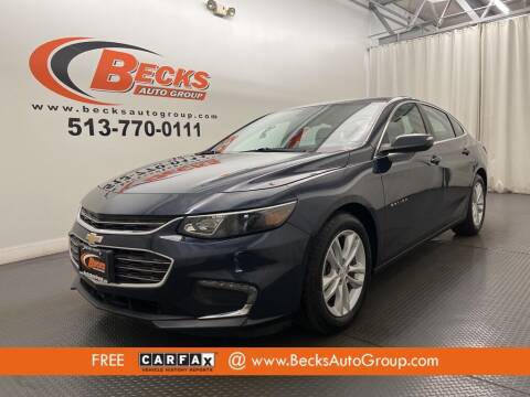 2016 Chevrolet Malibu for sale at Becks Auto Group in Mason OH