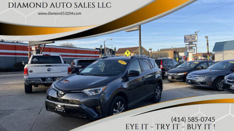 2017 Toyota RAV4 for sale at DIAMOND AUTO SALES LLC in Milwaukee WI