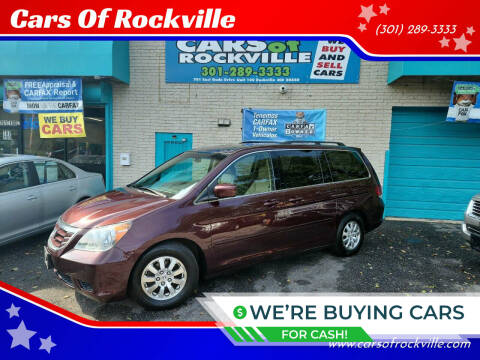 2008 Honda Odyssey for sale at Cars Of Rockville in Rockville MD