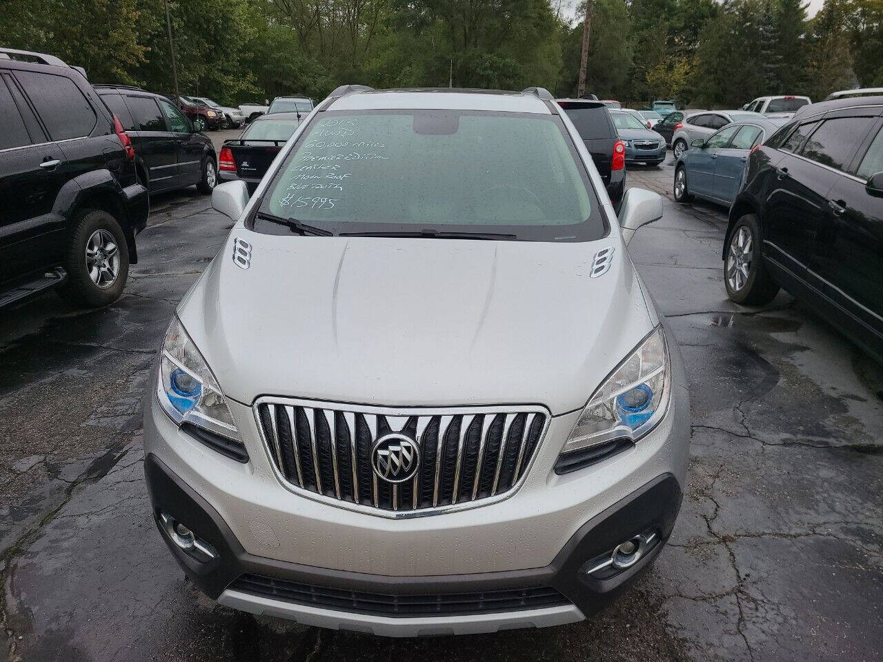 Silver 2013 Buick Encore Leather AWD Leather 4dr Crossover 1