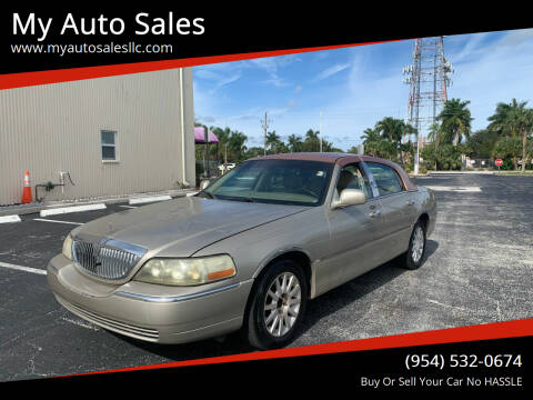 2007 Lincoln Town Car for sale at My Auto Sales in Margate FL