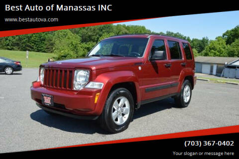2011 Jeep Liberty for sale at Best Auto of Manassas INC in Manassas VA