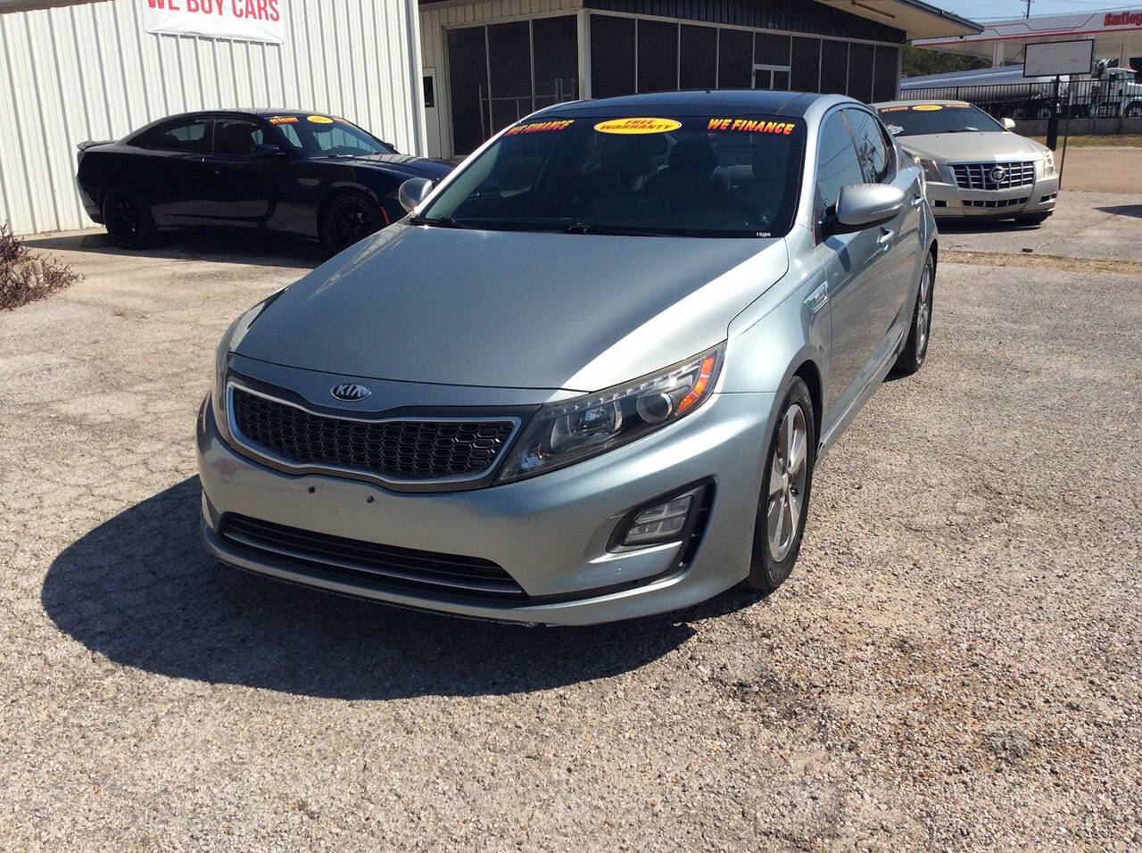 2014 Kia Optima Hybrid for sale at SPRINGTIME MOTORS in Huntsville, TX