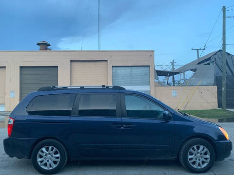 2007 Kia Sedona for sale at Eden Cars Inc in Hollywood FL