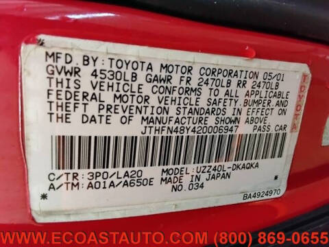 2002 Lexus SC 430