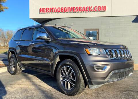2019 Jeep Grand Cherokee for sale at Heritage Automotive Sales in Columbus in Columbus IN