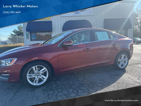 2014 Volvo S60 for sale at Larry Whicker Motors in Kernersville NC