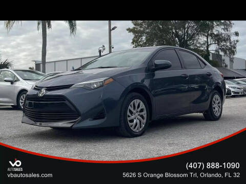2018 Toyota Corolla for sale at V & B Auto Sales in Orlando FL