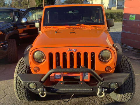 2012 Jeep Wrangler Unlimited for sale at Moose Motors in Morganton NC