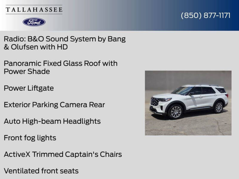 2026 Ford Explorer Platinum