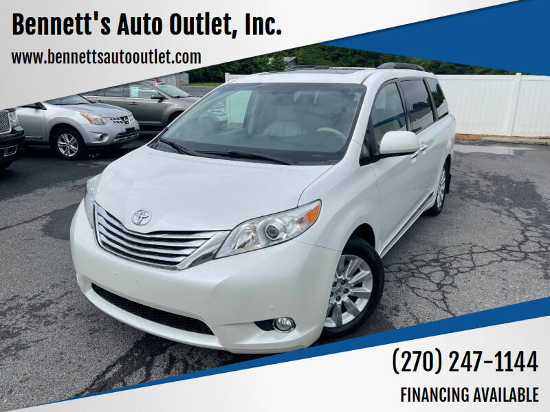 2012 Toyota Sienna for sale at Bennett's Auto Outlet, Inc. in Mayfield KY