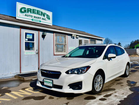 2018 Subaru Impreza for sale at Greens Auto Mart Inc. in Towanda PA