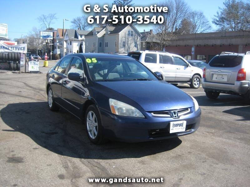 2005 Honda Accord for sale at G & S Auto Service in Roslindale MA
