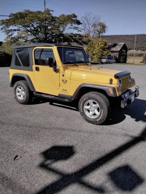 2004 Jeep Wrangler for sale at Palmer H Reed Motor Sales in Valley View, PA