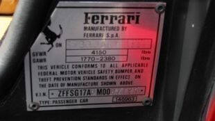 1991 Ferrari Testarossa