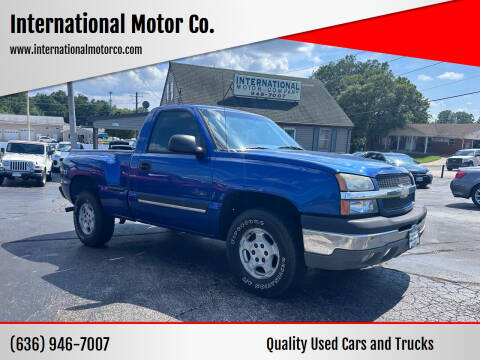 2003 Chevrolet Silverado 1500 for sale at International Motor Co. in Saint Charles MO