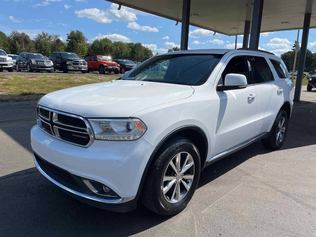 White 2016 Dodge Durango Limited AWD Limited 4dr SUV 8