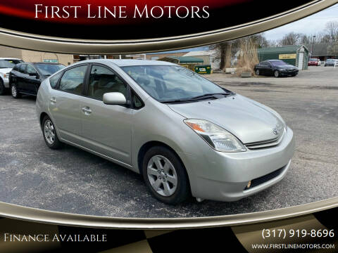 2005 Toyota Prius for sale at First Line Motors in Brownsburg IN