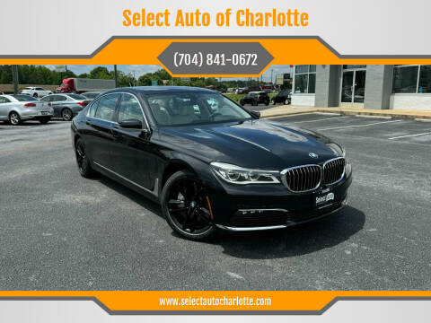 2018 BMW 7 Series for sale at Select Auto of Charlotte in Matthews NC