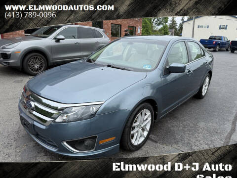 2011 Ford Fusion for sale at Elmwood D+J Auto Sales in Agawam MA