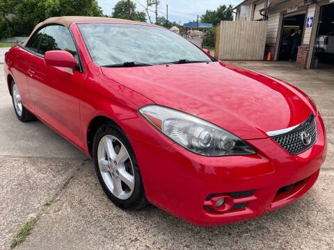 2008 Toyota Camry Solara for sale at G&J Car Sales in Houston TX