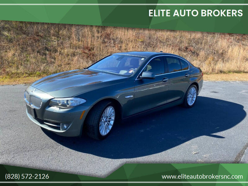 2012 BMW 5 Series for sale at Elite Auto Brokers in Lenoir NC