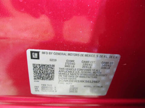 2019 Chevrolet Blazer RS