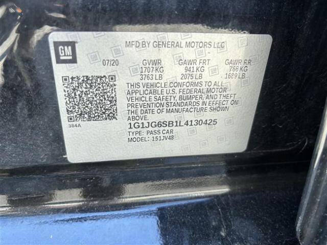 2020 Chevrolet Sonic LT