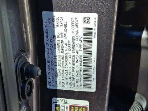 2020 Honda CR-V EX-L