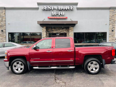 2014 Chevrolet Silverado 1500 for sale at Best Choice Auto in Evansville IN