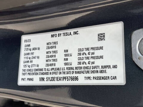2023 Tesla Model 3