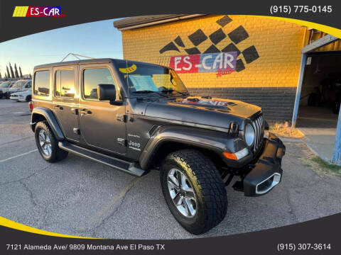 2021 Jeep Wrangler Unlimited for sale at Escar Auto - 9809 Montana Ave Lot in El Paso TX