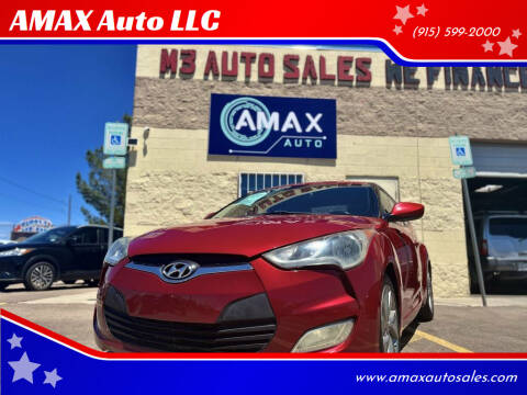 2017 Hyundai Veloster for sale at AMAX Auto LLC in El Paso TX
