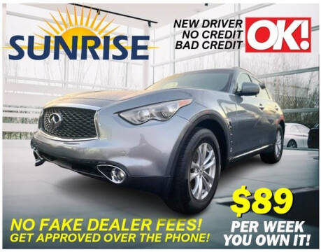 2017 Infiniti QX70 for sale at AUTOFYND in Elmont NY