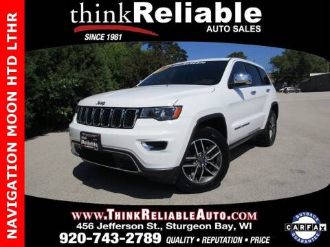2020 Jeep Grand Cherokee for sale at RELIABLE AUTOMOBILE SALES, INC in Sturgeon Bay WI