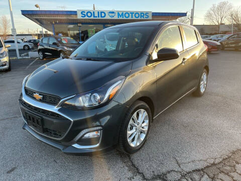 2021 Chevrolet Spark for sale at SOLID MOTORS LLC in Garland TX