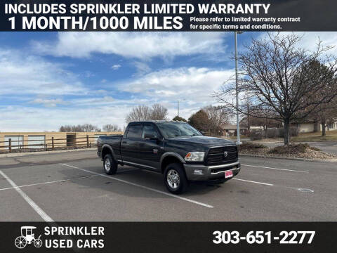 2011 RAM 2500 for sale at Sprinkler Used Cars in Longmont CO