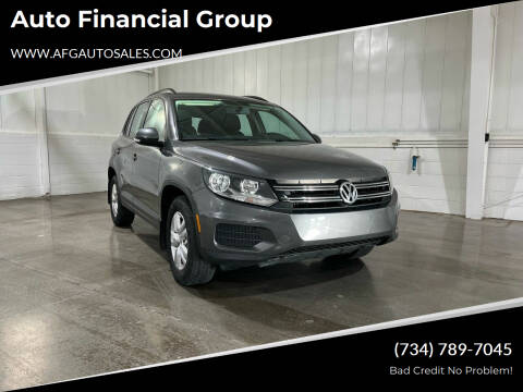 2015 Volkswagen Tiguan for sale at Auto Financial Group in Flat Rock MI