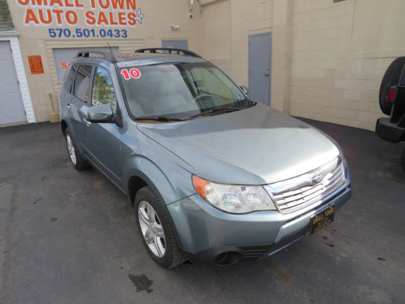 2010 Subaru Forester for sale at Small Town Auto Sales in Hazleton PA