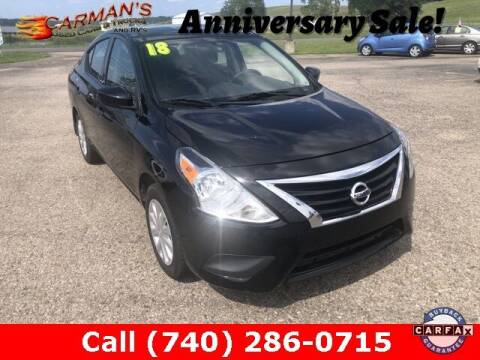2018 Nissan Versa for sale at Carmans Used Cars & Trucks in Jackson OH