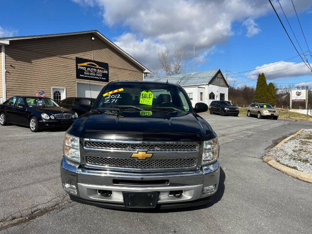 2012 Chevrolet Silverado 1500 for sale at Pro Auto Sales in Mount Sidney, VA