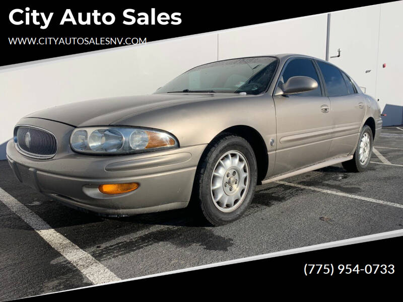 2002 Buick LeSabre for sale at City Auto Sales in Sparks NV