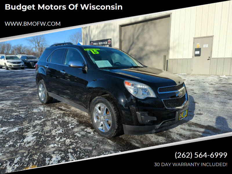 2015 Chevrolet Equinox for sale at Budget Motors of Wisconsin in Racine WI