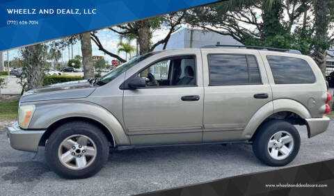 2004 Dodge Durango for sale at WHEELZ AND DEALZ, LLC in Fort Pierce FL