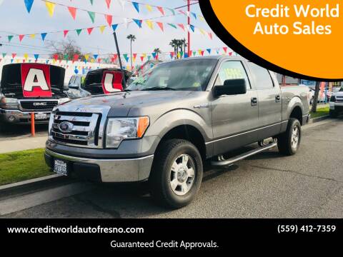 2010 Ford F-150 for sale at Credit World Auto Sales in Fresno CA