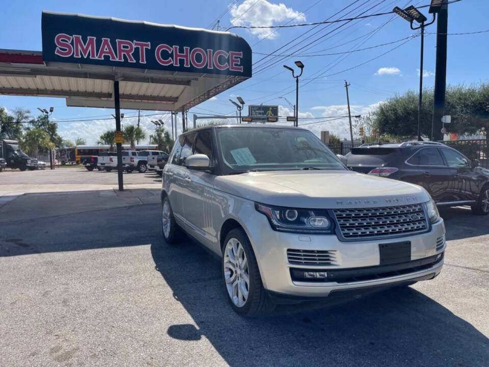 2014 Land Rover Range Rover for sale at SMART CHOICE AUTO in Pasadena, TX